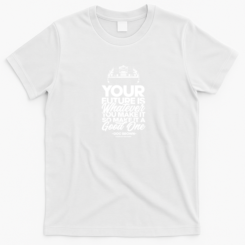 The Future Is What You Make It T-Shirt - White