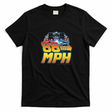 Back to the Future 88 MPH DeLorean Tee - Black