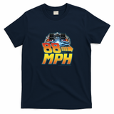 Back to the Future 88 MPH DeLorean Tee - Navy Blue