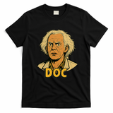 Back to the Future McFly Retro Graphic Tee - Black