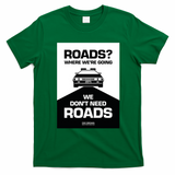 Back to the Future ’80s Time Machine Tee - Irish Green