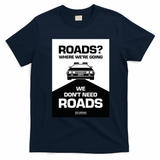 Back to the Future ’80s Time Machine Tee - Navy Blue