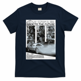 Back to the Future Retro ’80s Sci-Fi Tee - Navy Blue