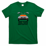 Back to the Future Retro Graphic Tee - Irish Green