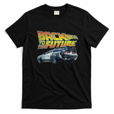 Back to the Future Vintage Logo Tee - Black
