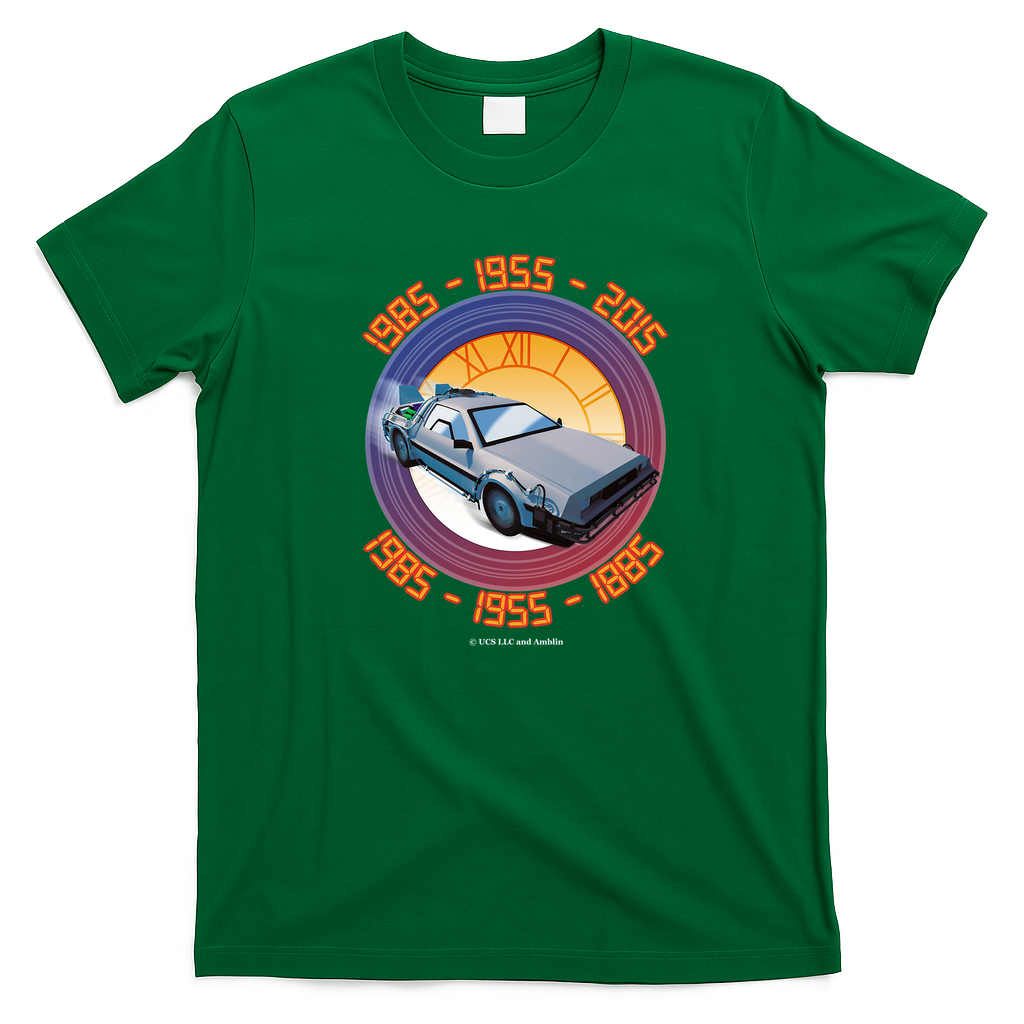 Back to the Future Bold Graphic Tee - Irish Green