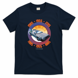 Back to the Future Bold Graphic Tee - Navy Blue