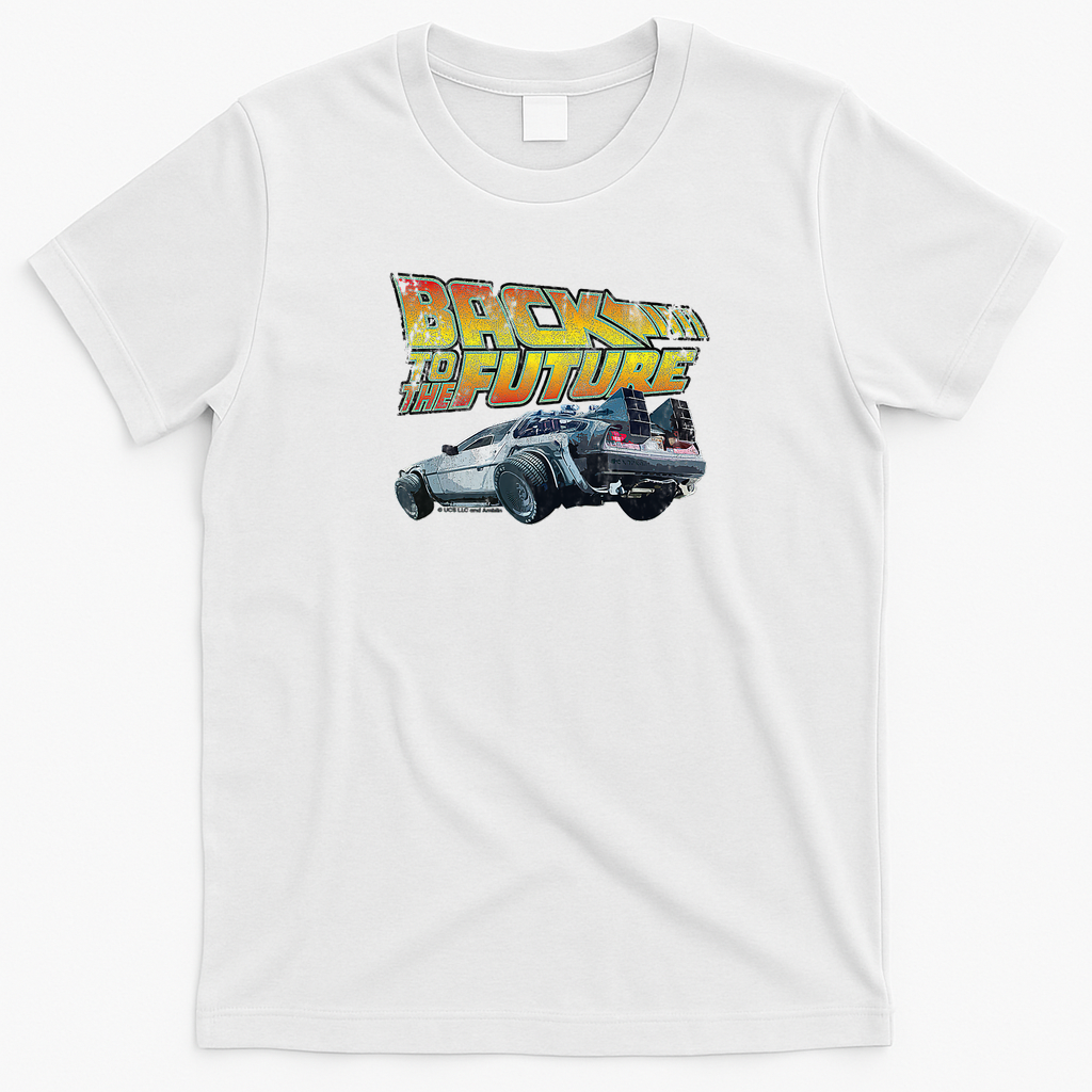 Back to the Future Retro Graphic Tee – Edition 2 - White