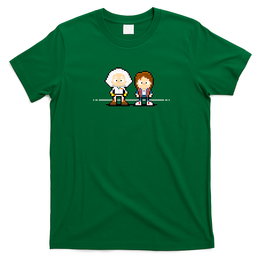Back to the Future Classic Logo T-Shirt - Irish Green