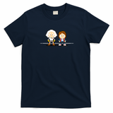 Back to the Future Classic Logo T-Shirt - Navy Blue