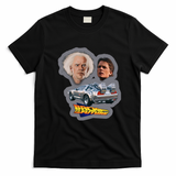 Back to the Future Retro T-Shirt - Black