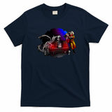 Back to the Future Classic Graphic Tee - Navy Blue