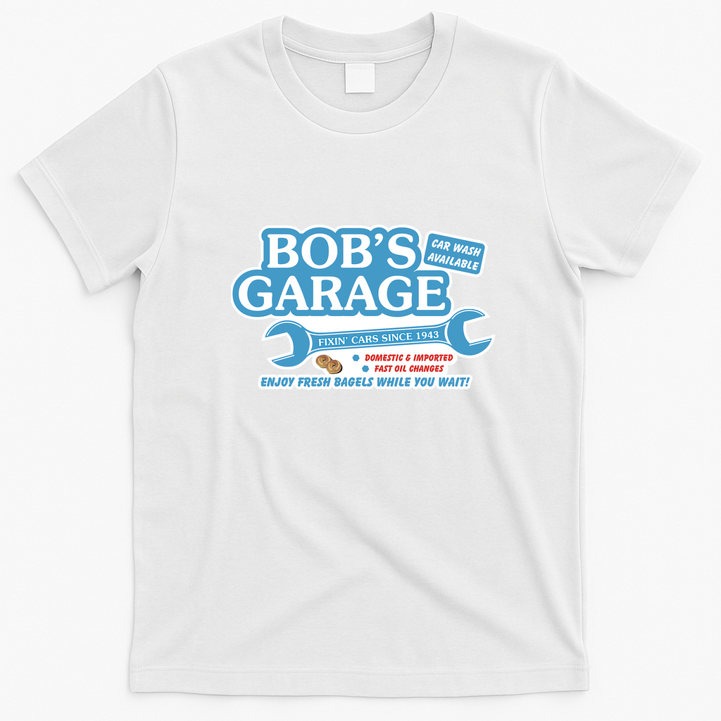 Bob's Garage (Schitt's Creek) Vintage T-Shirt - White