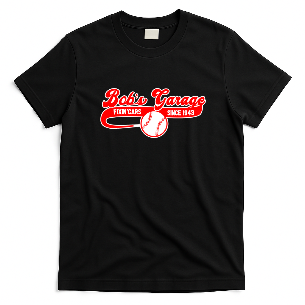 Bob’s Garage Classic T-Shirt - Black