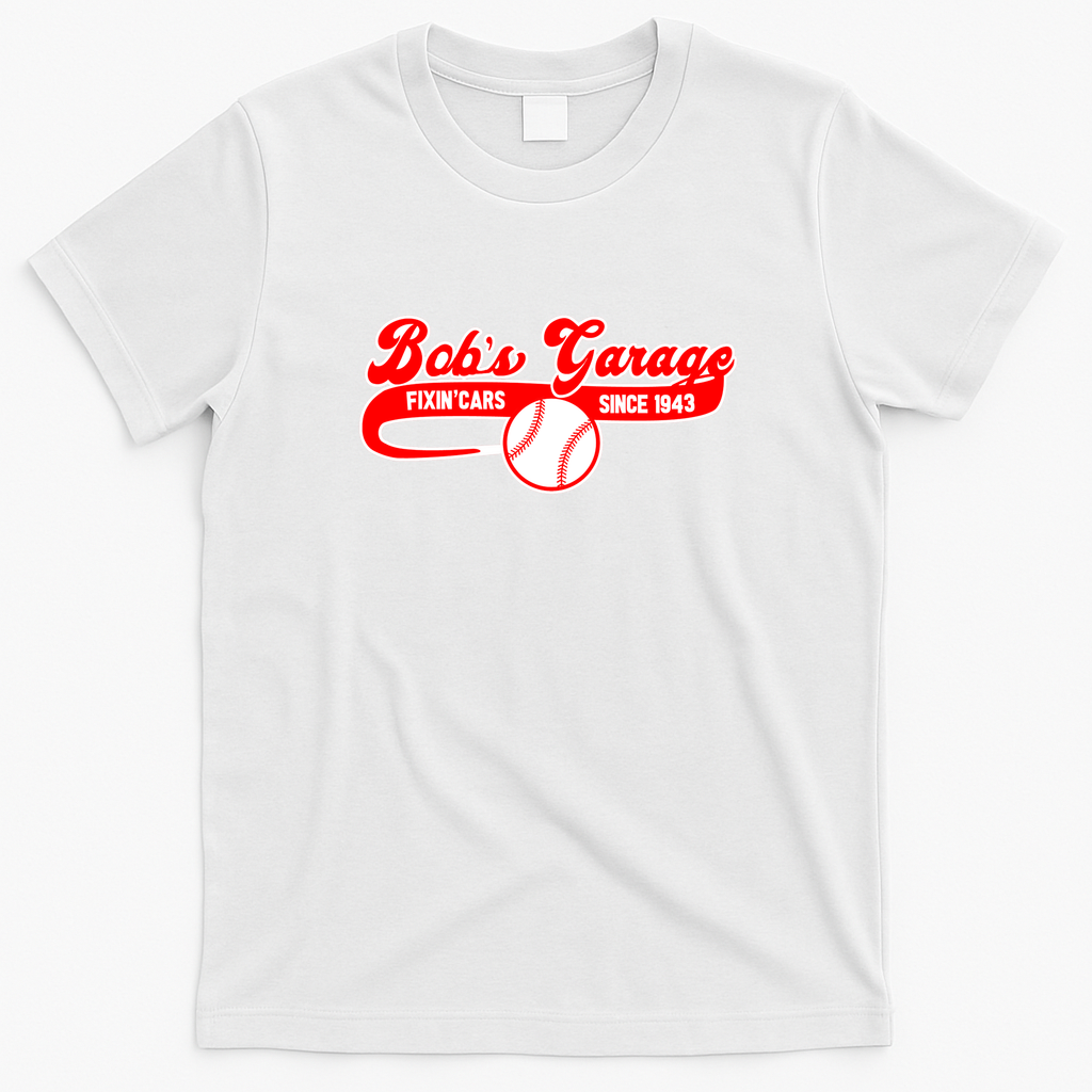 Bob’s Garage Classic T-Shirt - White