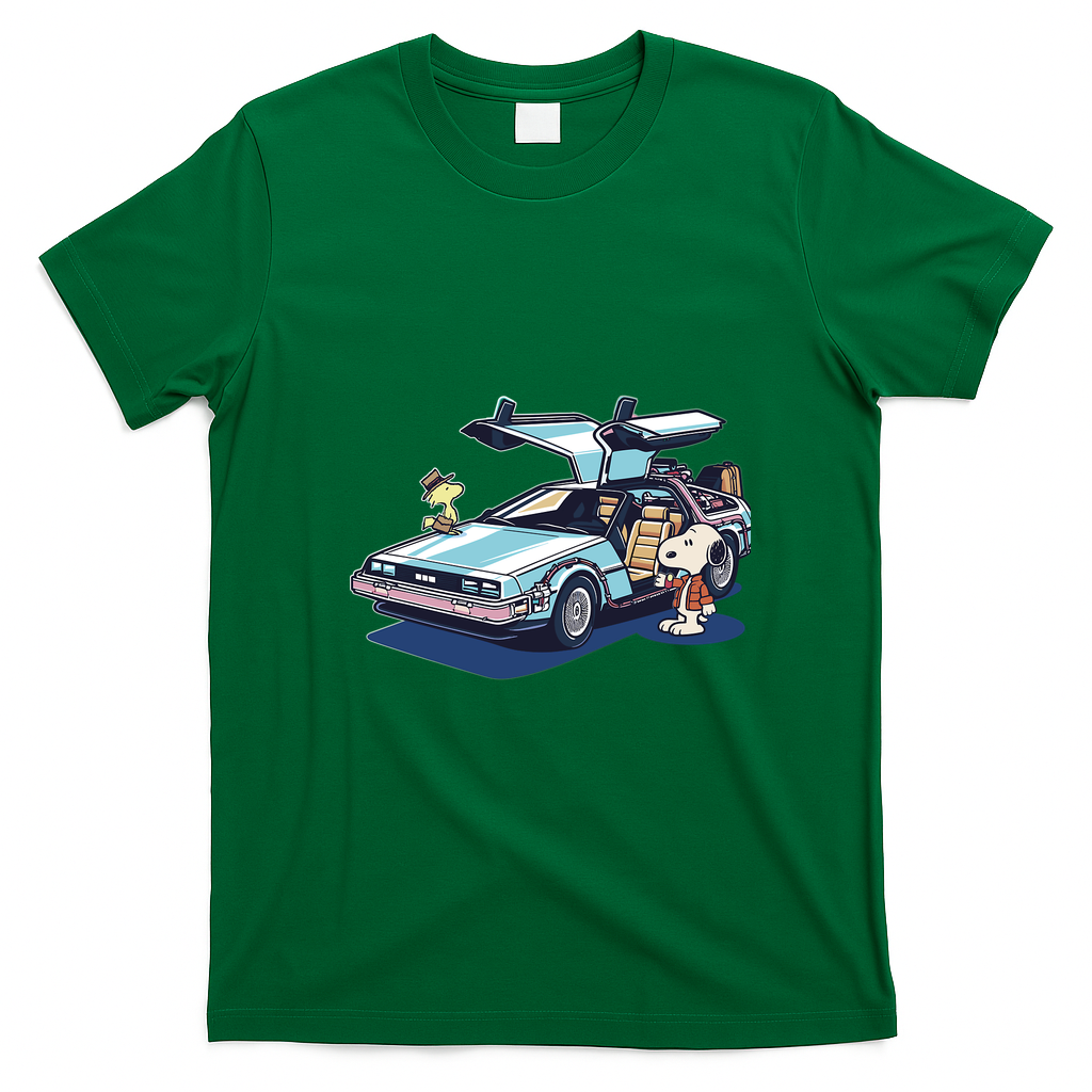 Back to the Holiday Retro Graphic Tee - Irish Green