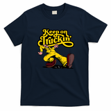 Ed Roth Inspired Classic Hot Rod T-Shirt - Navy Blue
