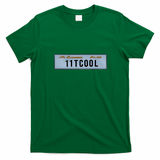 No Blueberries License Plate T-Shirt - Irish Green