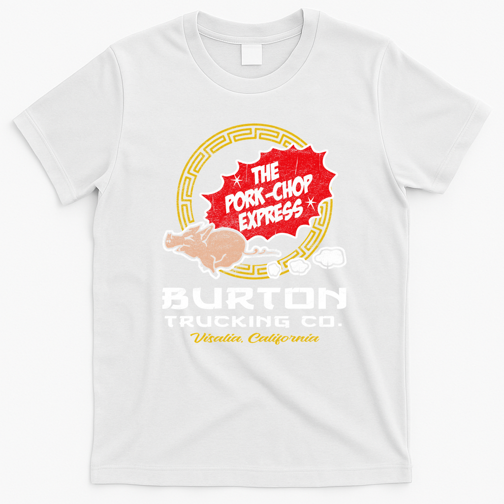 Burton Pork Chop Express Trucking Tee - White