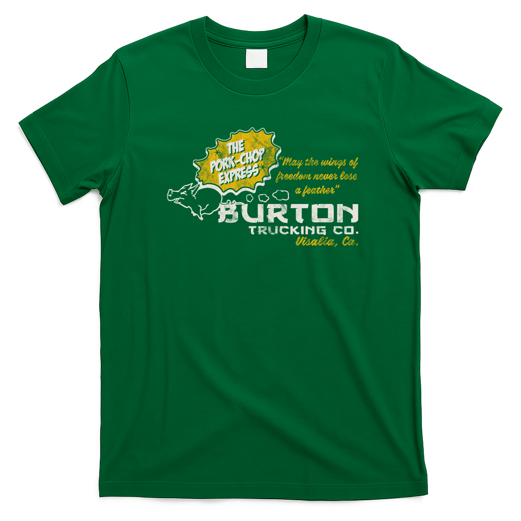Burton Trucking Pork Chop Express Tee - Irish Green