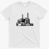 Black Truck Québec Graphic T-Shirt - White