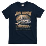 Big Trouble Trucking Co. Vintage Logo T-Shirt - Navy Blue
