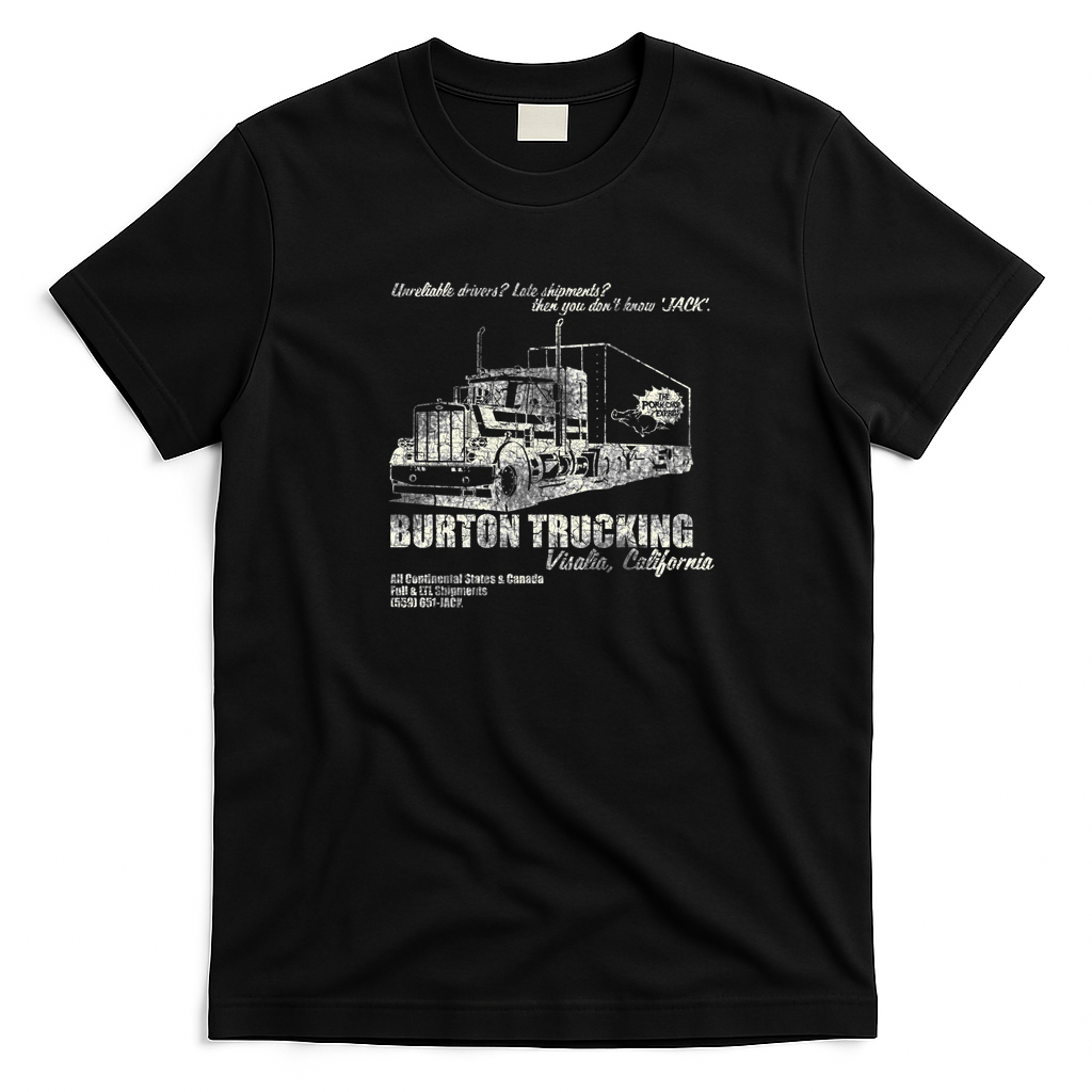 Burton Trucking Vintage Workwear Tee - Black