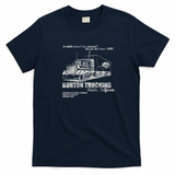 Burton Trucking Vintage Workwear Tee - Navy Blue