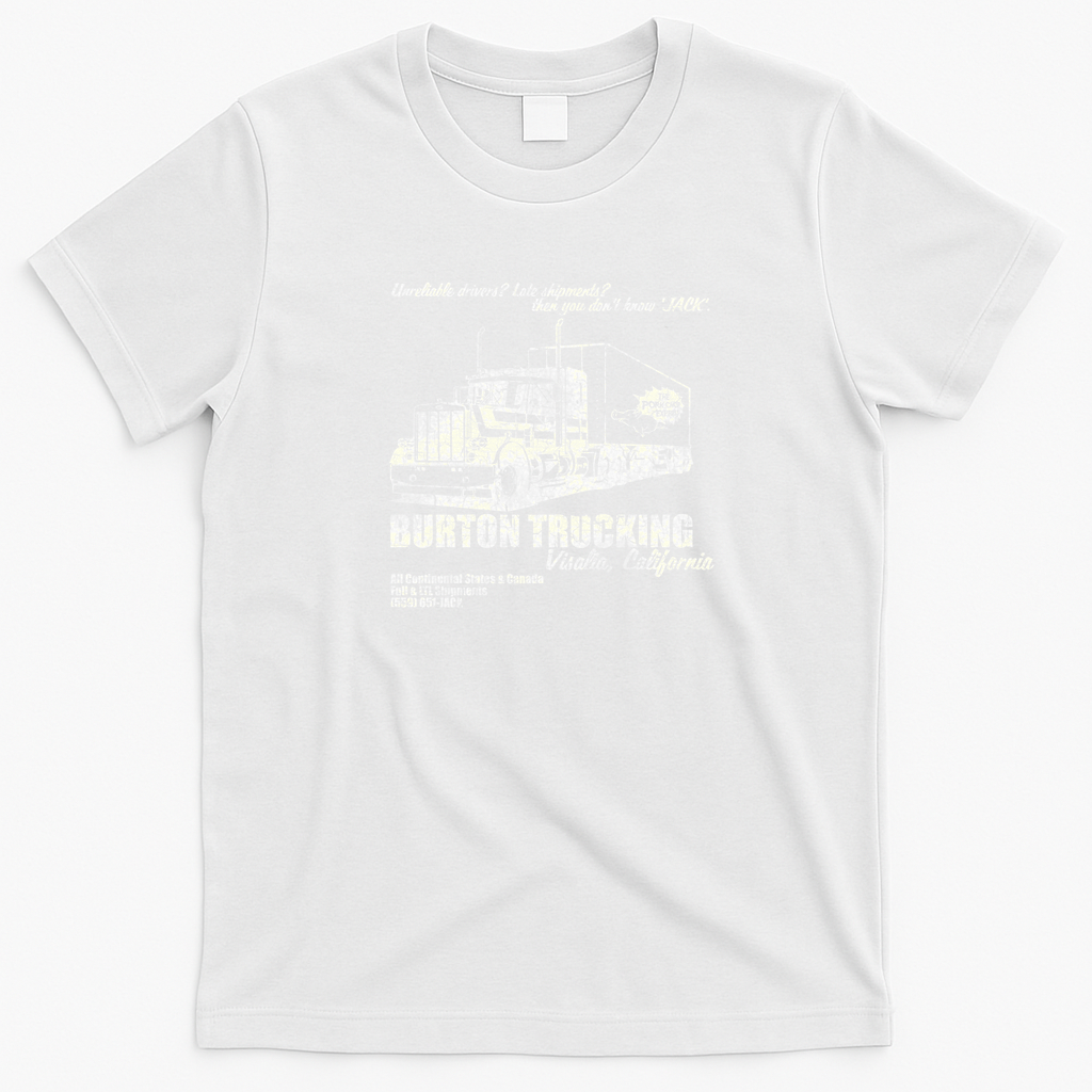 Burton Trucking Vintage Workwear Tee - White