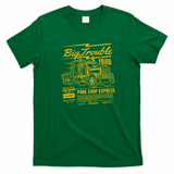 Big Trouble Vintage Graphic T-Shirt - Irish Green