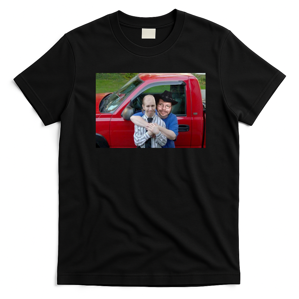 Besties Classic Retro Graphic Tee - Black