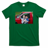 Besties Classic Retro Graphic Tee - Irish Green