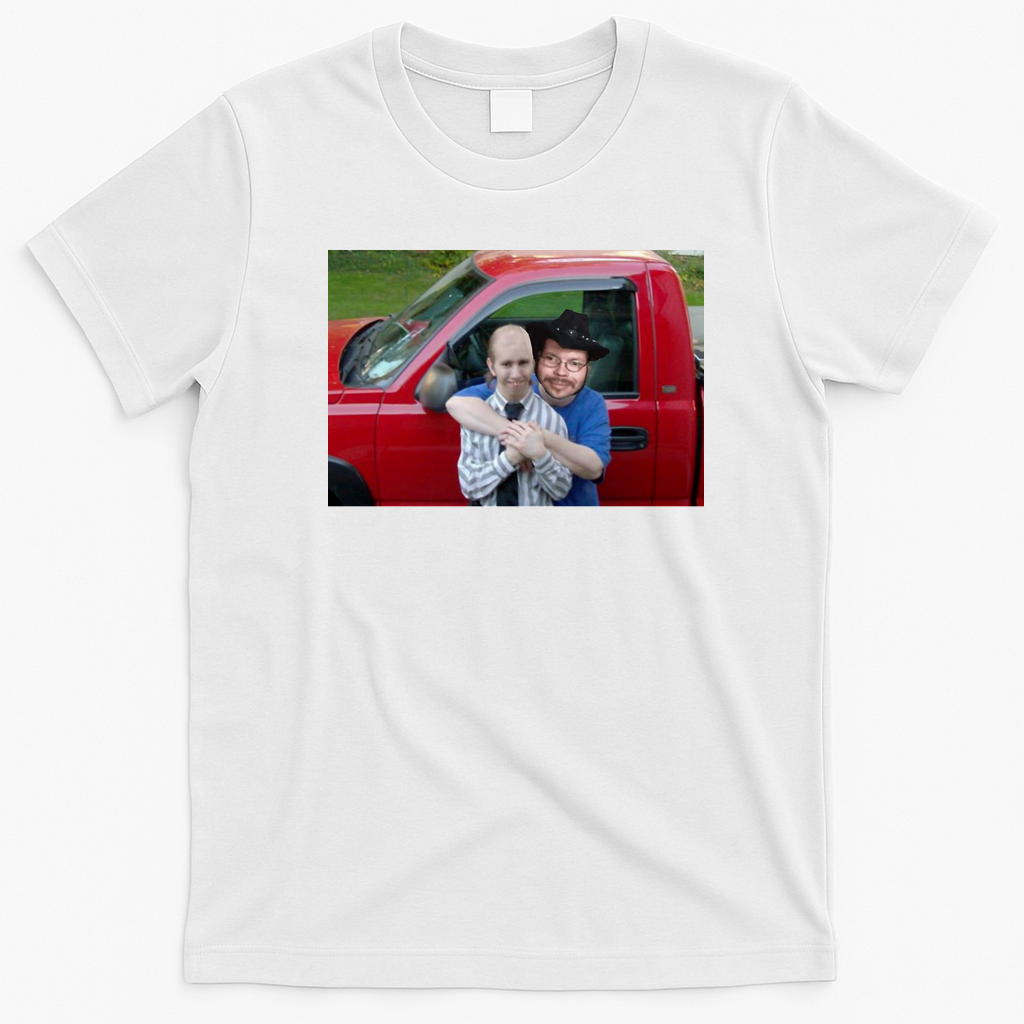 Besties Classic Retro Graphic Tee - White