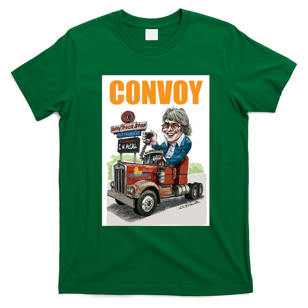 Convoy C.W. McCall Vintage T-Shirt - Irish Green