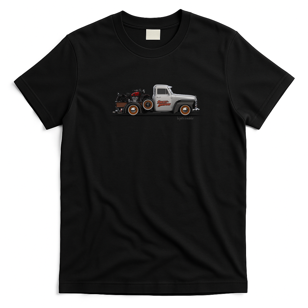 Chevrolet Apache Graphic T-Shirt - Black