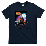 Dr. Emmett Brown Classic Car T-Shirt - Navy Blue