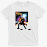 Dr. Emmett Brown Classic Car T-Shirt - White