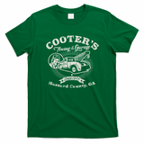 Cooter’s Towing & Garage Vintage T-Shirt - Irish Green