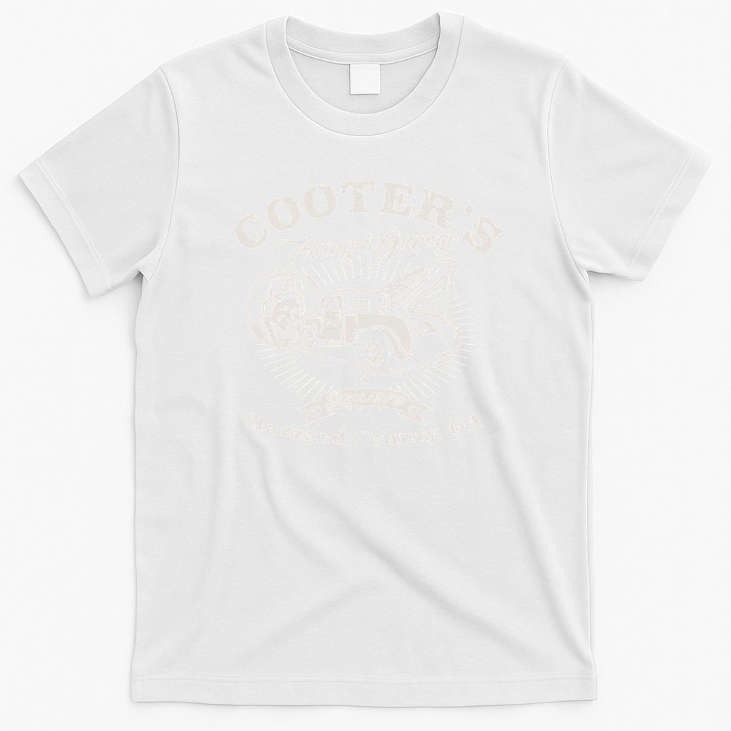 Cooter’s Towing & Garage Vintage T-Shirt - White