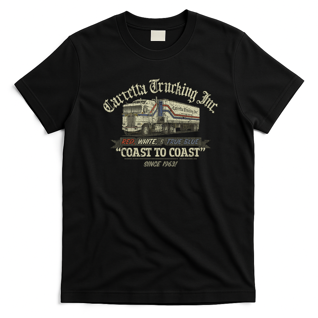 Carretta Trucking Est. 1963 T-Shirt - Black