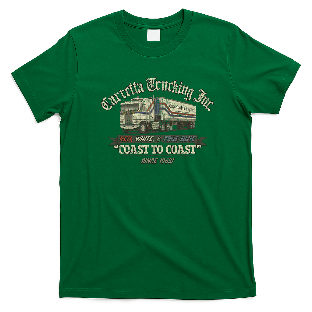 Carretta Trucking Est. 1963 T-Shirt - Irish Green