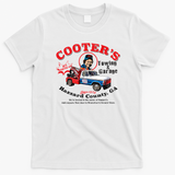 Cooter’s Towing Worn Hazzard County Vintage T-Shirt - White