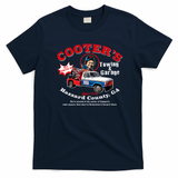Cooter’s Towing Worn Hazzard County Retro Graphic Tee - Navy Blue