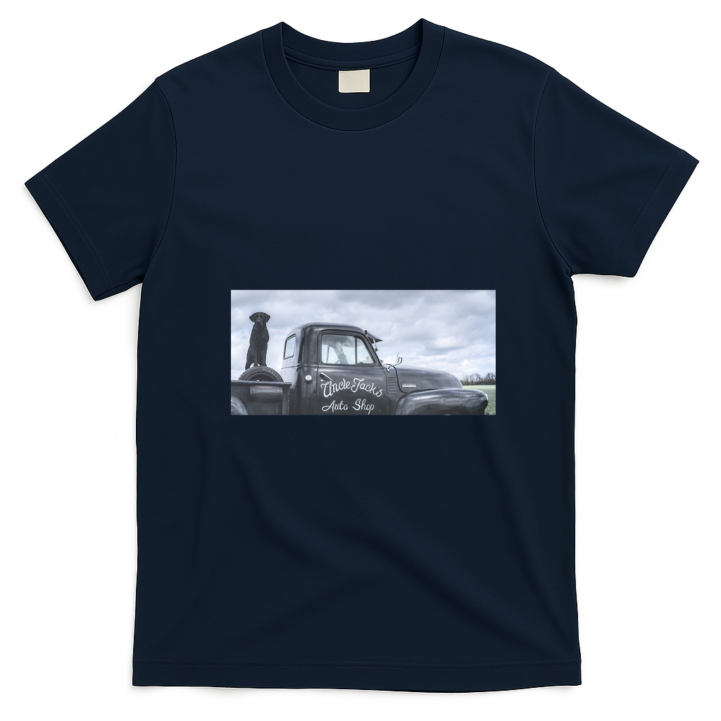 Chevy Truck Classic Graphic T-Shirt - Navy Blue