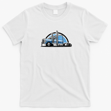 Cargo Truck XXII Graphic Tee - White