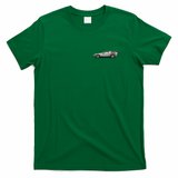 DeLorean & Bats Graphic T-Shirt - Irish Green