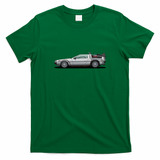 DeLorean DMC-12 Old-School T-Shirt - Irish Green