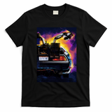 DeLorean DMC-12 Vintage Logo Tee - Black