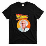 Doc Brown Back to the Future Classic Logo T-Shirt - Black