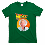 Doc Brown Back to the Future Classic Logo T-Shirt - Irish Green